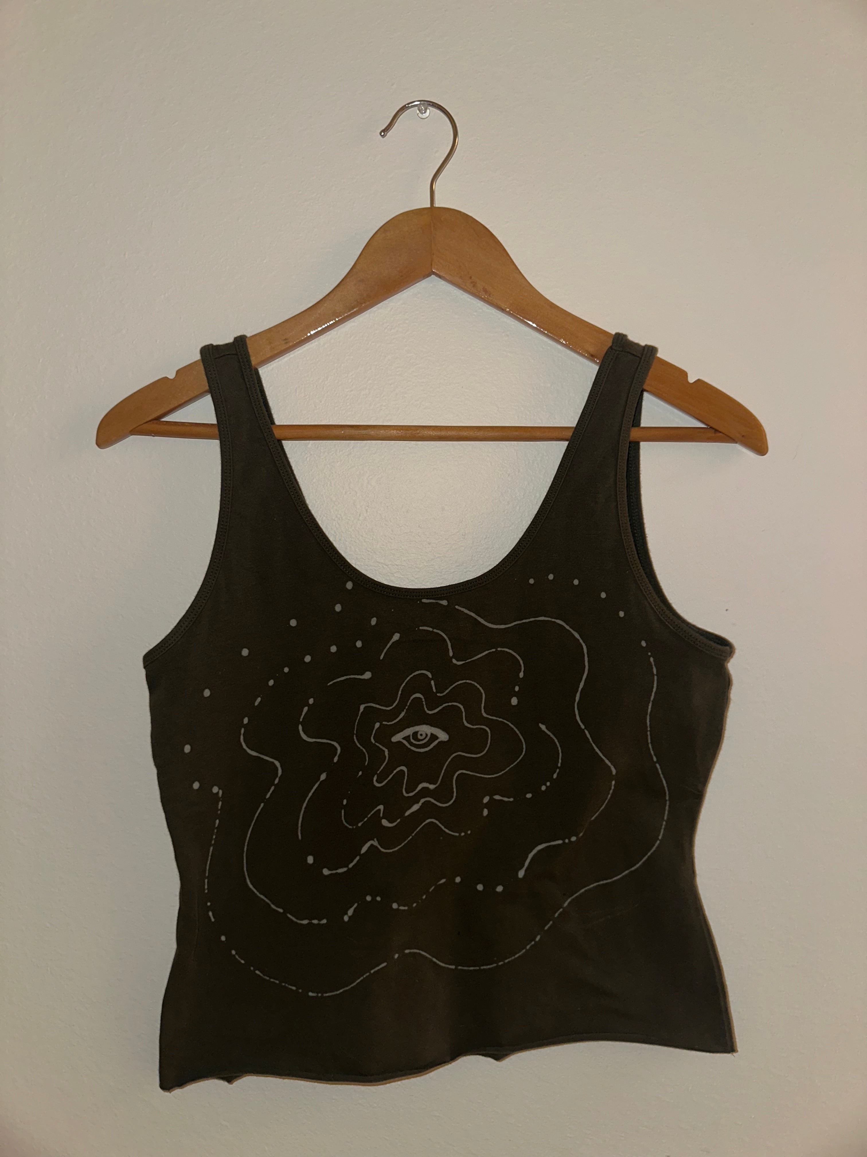 olive green butterflEYE effect