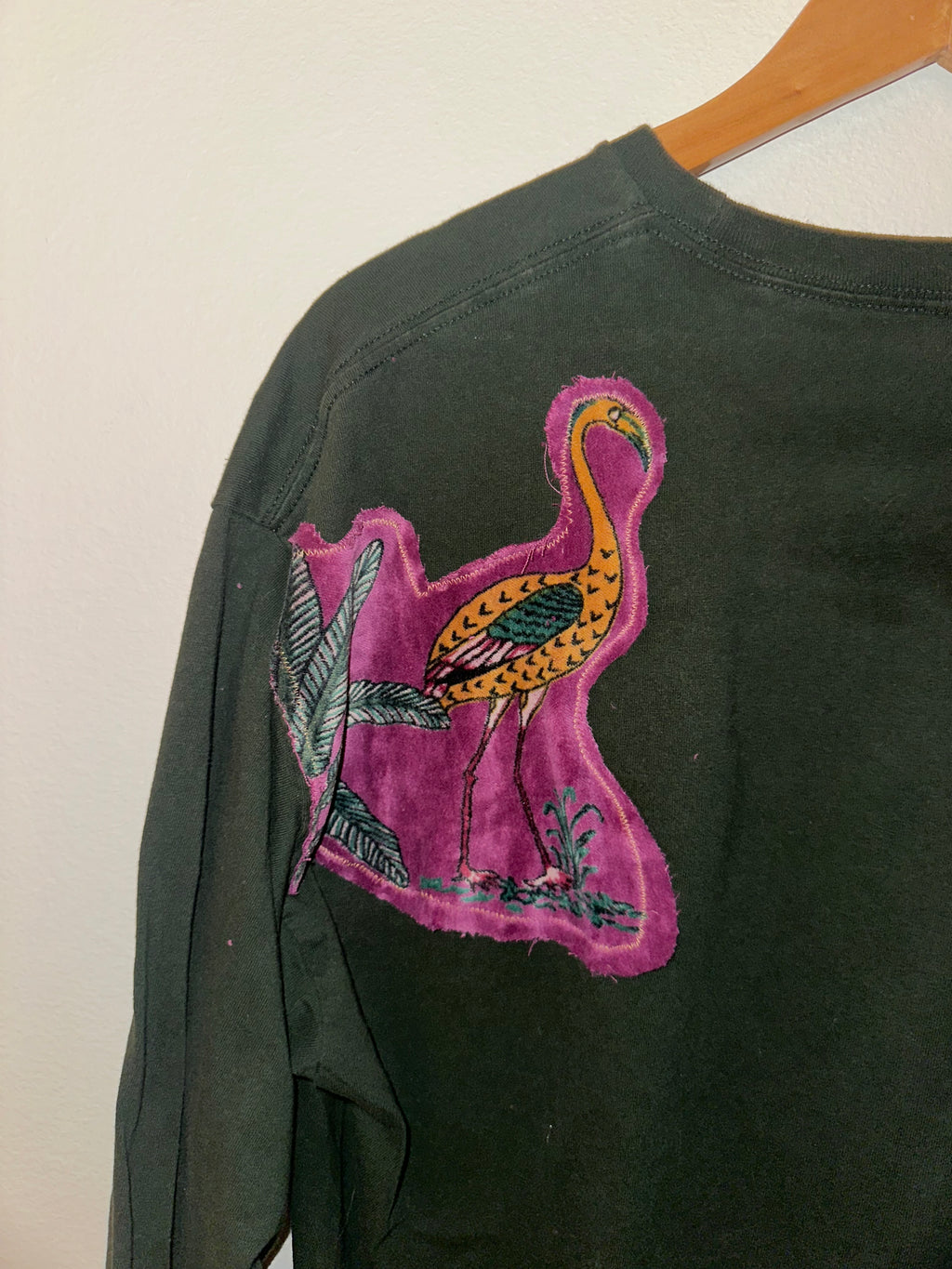 deep green jungle boogie long sleeve