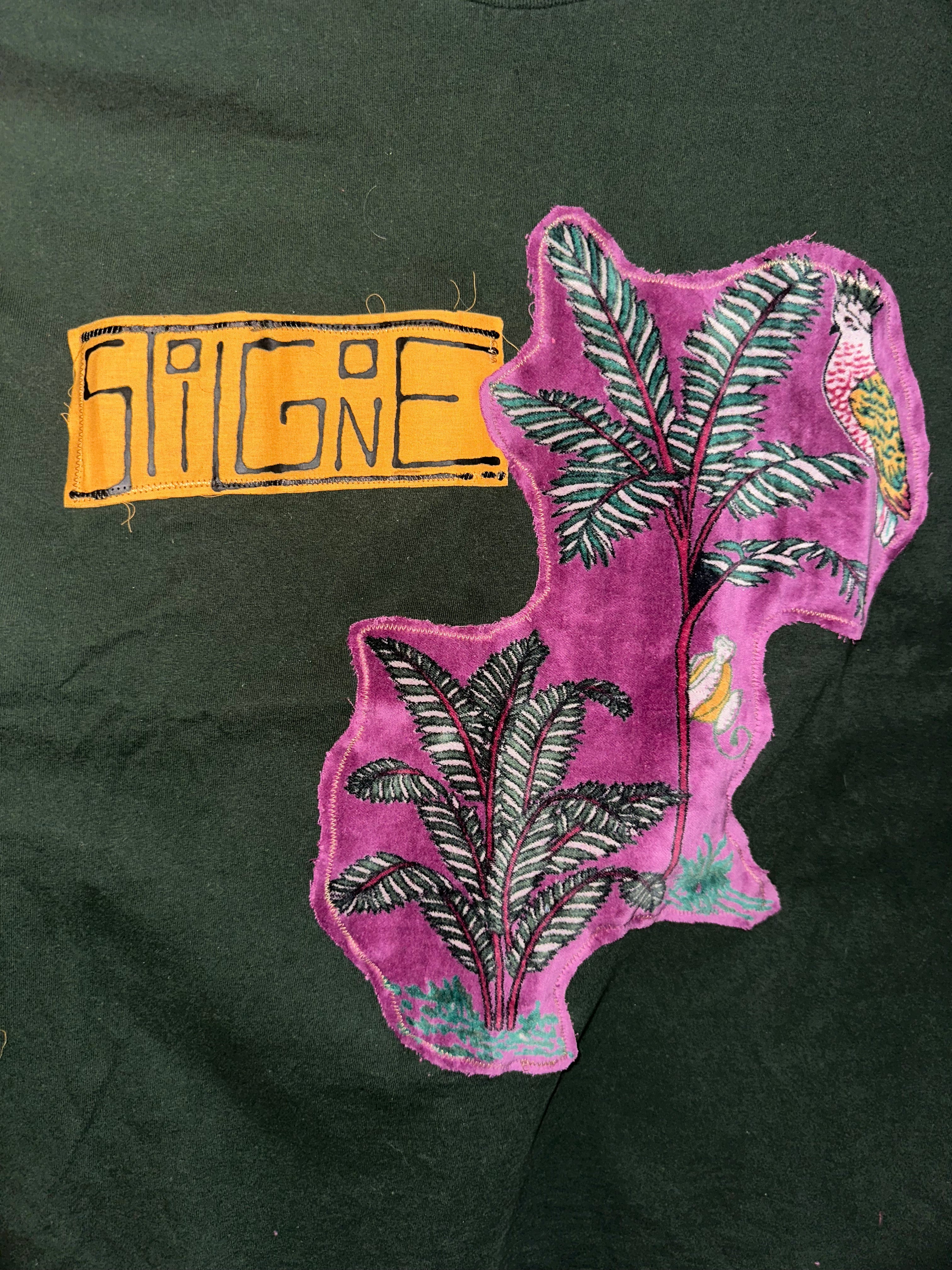 deep green jungle boogie long sleeve