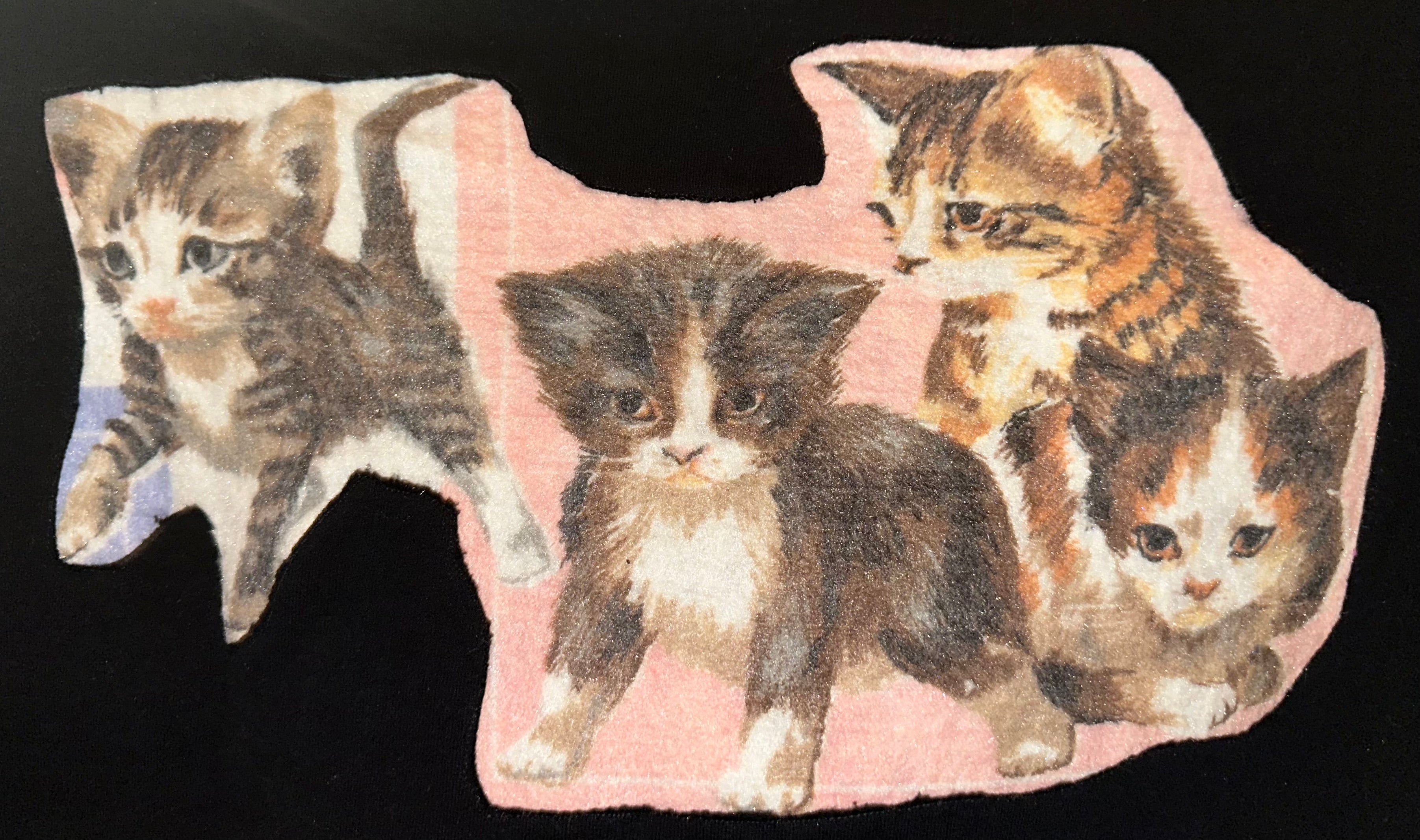 black blue and pink stilgone drip hoodie