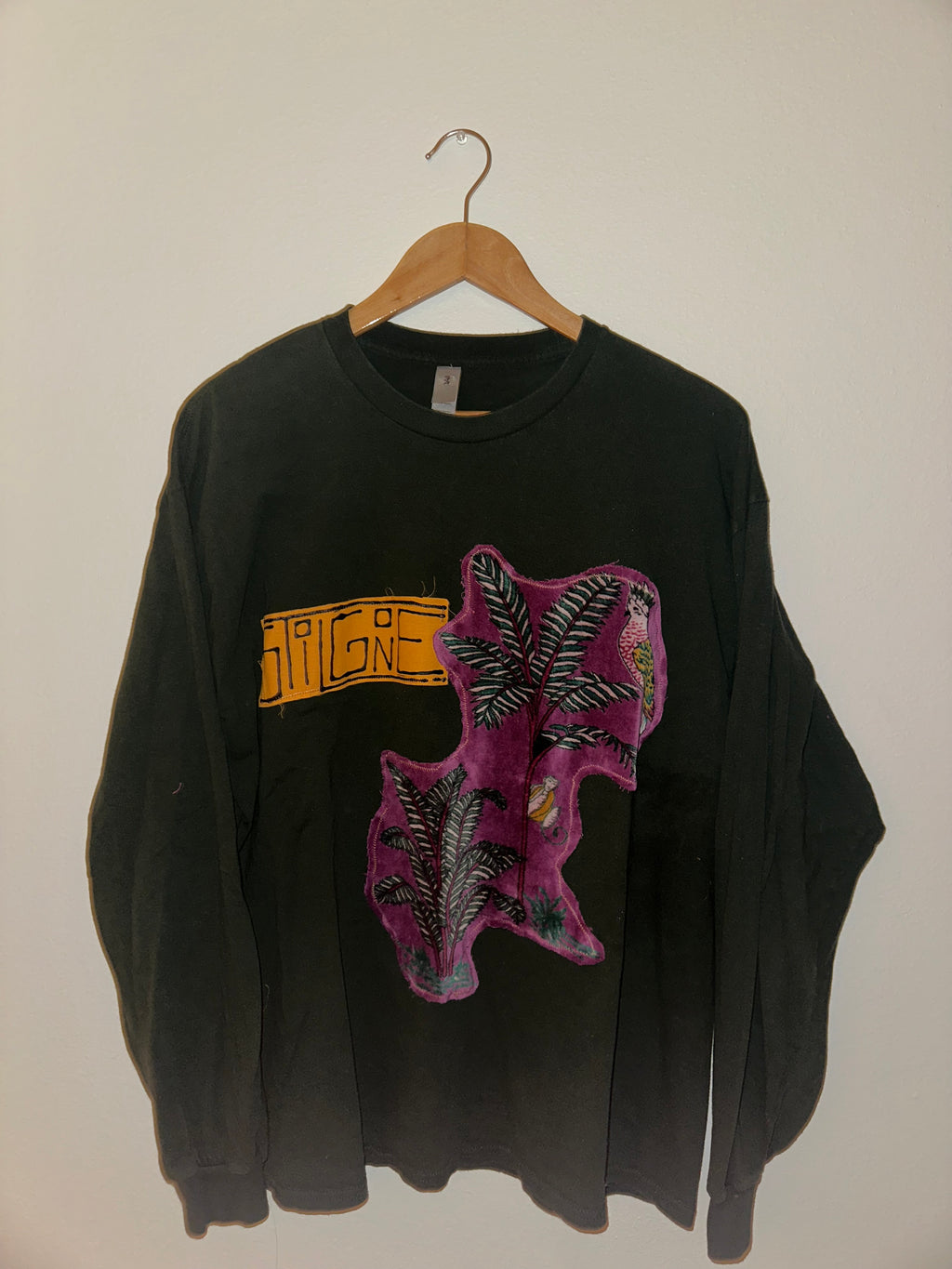 deep green jungle boogie long sleeve