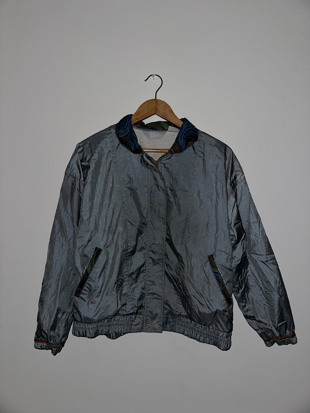groovy funk drippy windbreaker